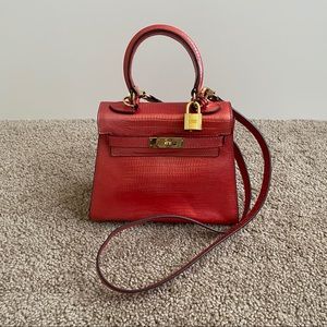 House of Hello Red Kelly Style Bag